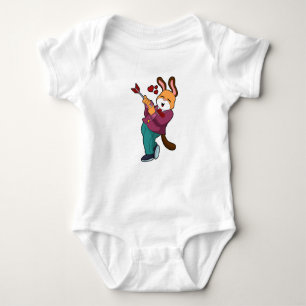 Body Para Bebé Fox as Groom with Suit