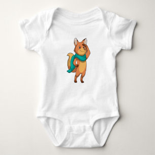 Body Para Bebé Fox con Scarf