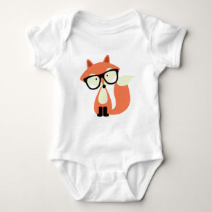 Body Para Bebé Fox rojo del inconformista lindo