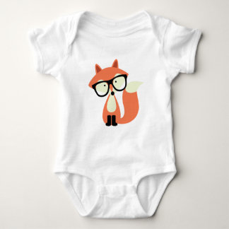 Body Para Bebé Fox rojo del inconformista lindo