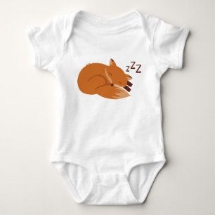 Body Para Bebé Fox soñoliento