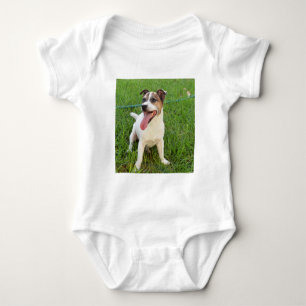 Body Para Bebé Fox Terrier, Tongue En La Queja,
