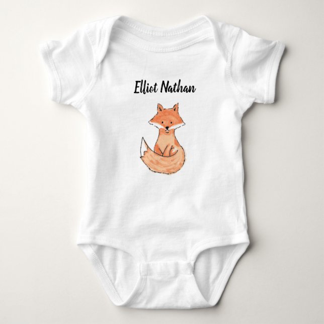 Body Para Bebé Foxy Baby Bodysuit (Anverso)