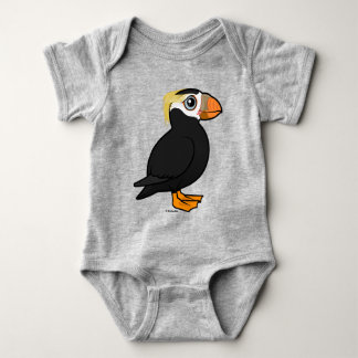 Body Para Bebé Frailecillo copetudo de Birdorable