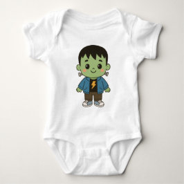 Body Para Bebé Frankie Sparks “Little Monster” Halloween Bodysuit