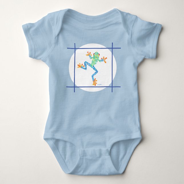 Body Para Bebé Freddy the Frog One Piece Baby Bodysuit (Anverso)