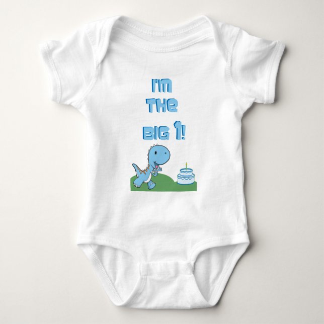 Body Para Bebé Frente de Camisas de Cumpleaños (Anverso)