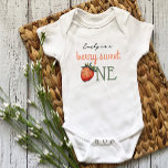 Body Para Bebé Fresa Berry Primer cumpleaños Vintage<br><div class="desc">Traje de bodysuit retro vintage de fresa para una celebración de 1º cumpleaños dulce de berry.</div>