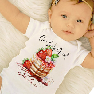 Body Para Bebé Fresa personalizada - Una Baya Especial