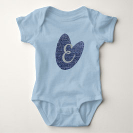 Body Para Bebé Fresco look de denim