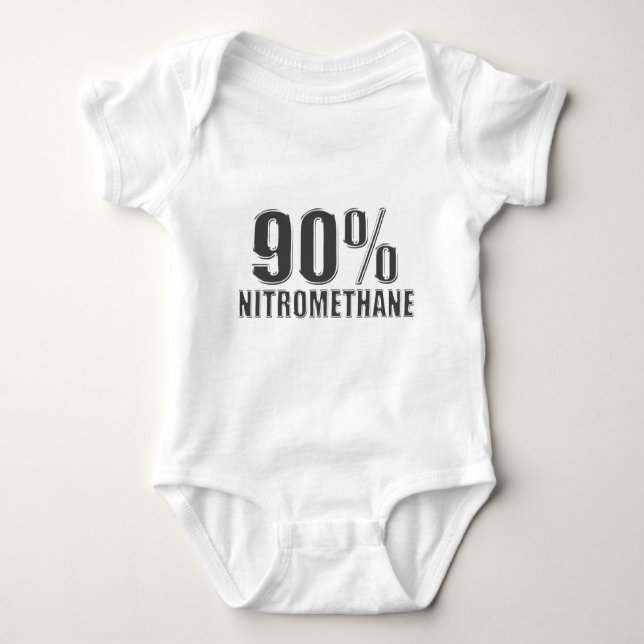 Body Para Bebé Fricción del nitrometano que compite con el (Anverso)