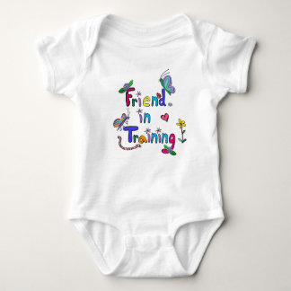 Body Para Bebé "Friend in Training" Vivid Colors