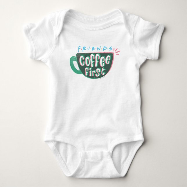 Body Para Bebé FRIENDS™ | Café Primero (Anverso)