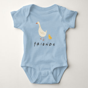 Body Para Bebé FRIENDS™   El pollito y el pato