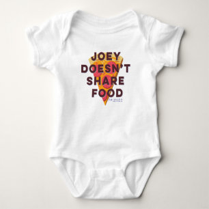 Body Para Bebé FRIENDS™ Joey no comparte comida - Pizza