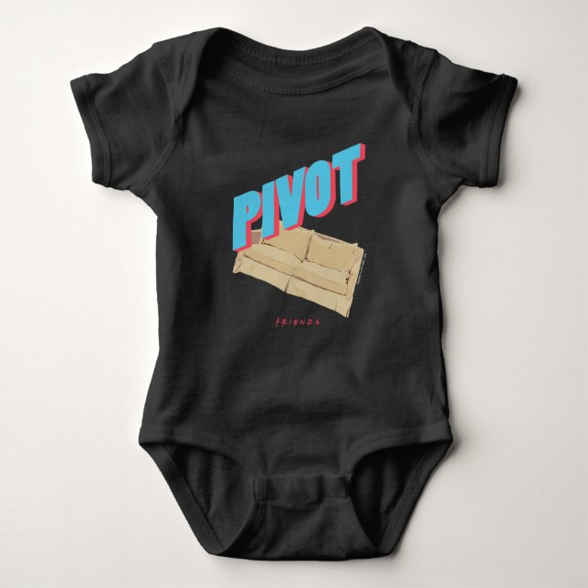 Body Para Bebé FRIENDS™ | Pivot (Anverso)