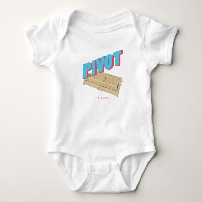 Body Para Bebé FRIENDS™ | Pivot (Anverso)