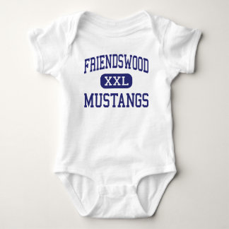 Body Para Bebé Friendswood - mustangos - alto - Friendswood Tejas