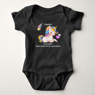 Body Para Bebé Friyay Fun and Laughter Baby Bodysuit Camiseta