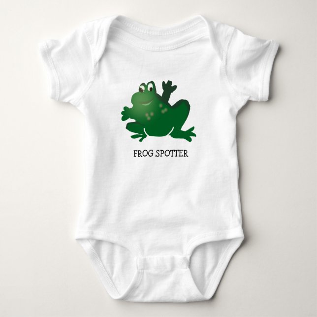 Body Para Bebé Frog Spotter (Anverso)