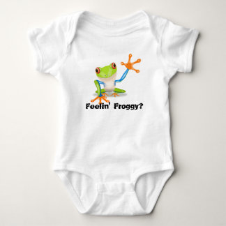Body Para Bebé ¿Froggy de la sensación? - Rana arbórea