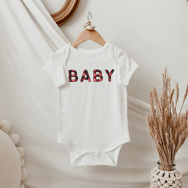 Body Para Bebé FROST Lumberjack Red Winnel Bebé