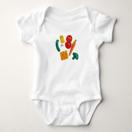 Body Para Bebé Fruta Adorable Fiesta Baby Bodysuit