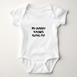 Body Para Bebé Fu del kung del papá