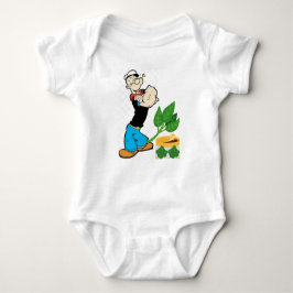 Body Para Bebé Fuerte traje de bebé Popeye Bodysuit.