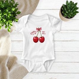Body Para Bebé Fun Cherries Bodysuit for Kids - Adorable
