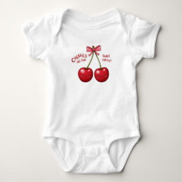 Body Para Bebé Fun Cherries Bodysuit for Kids - Adorable 
