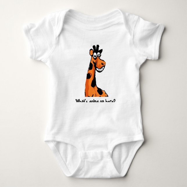 Body Para Bebé Fun Giraffe (Anverso)