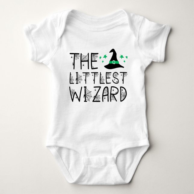 Body Para Bebé Fun Halloween El Pequeño Mago Baby Bodysuit (Anverso)