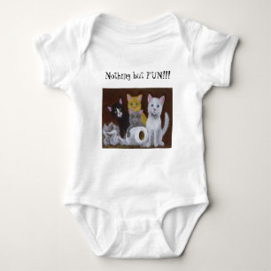 Body Para Bebé Fun Kittens Baby Bodysuit