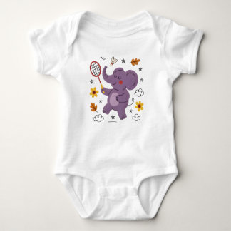 Body Para Bebé Fun playing baby elephant 