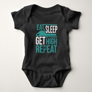 Body Para Bebé Funny Arborisco Get High Tree Chain Worker