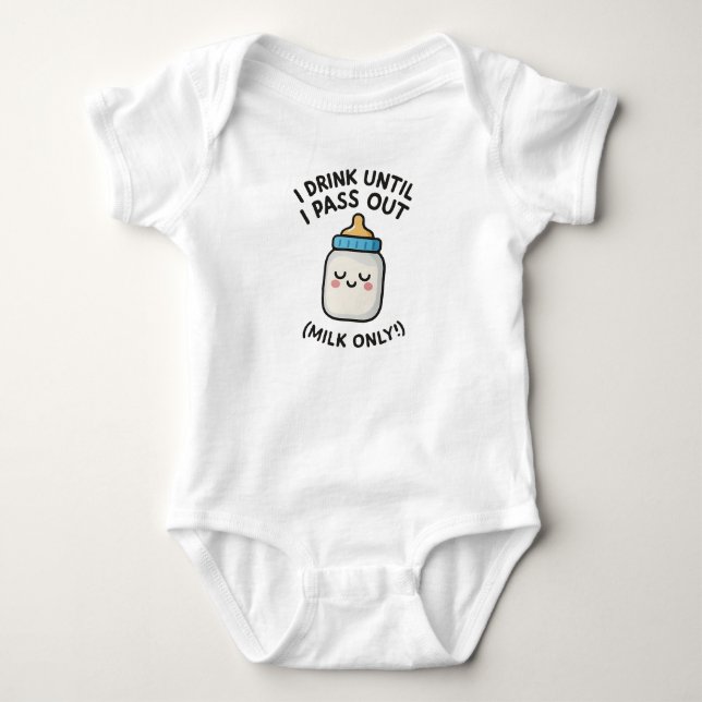 Body Para Bebé Funny Baby Bodysuit (Anverso)
