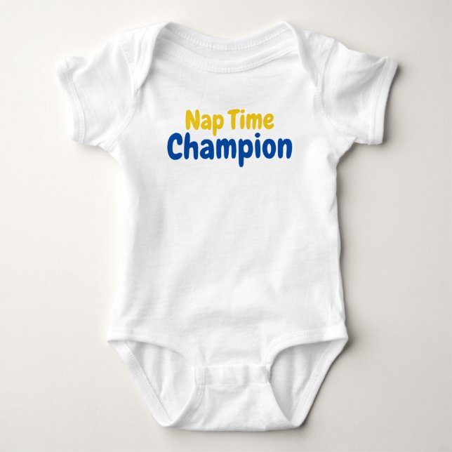 Body Para Bebé Funny Baby Sleep Humor (Anverso)
