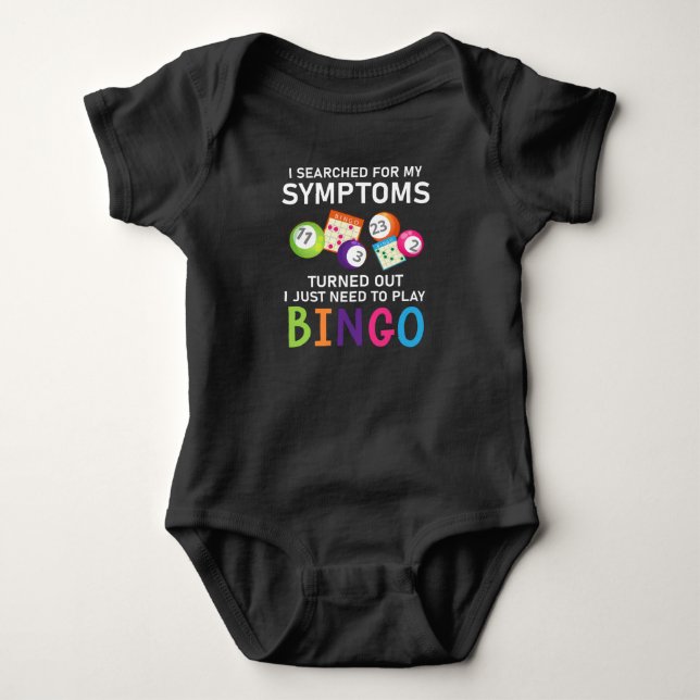 Body Para Bebé Funny Bingo Ball Bingo Gamer (Anverso)