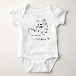 Body Para Bebé Funny Cat Baby Bodysuit