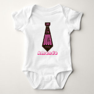 Body Para Bebé Funny Cute Suit Tie Executive