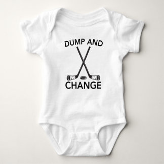 Body Para Bebé Funny Dump And Change Hockey
