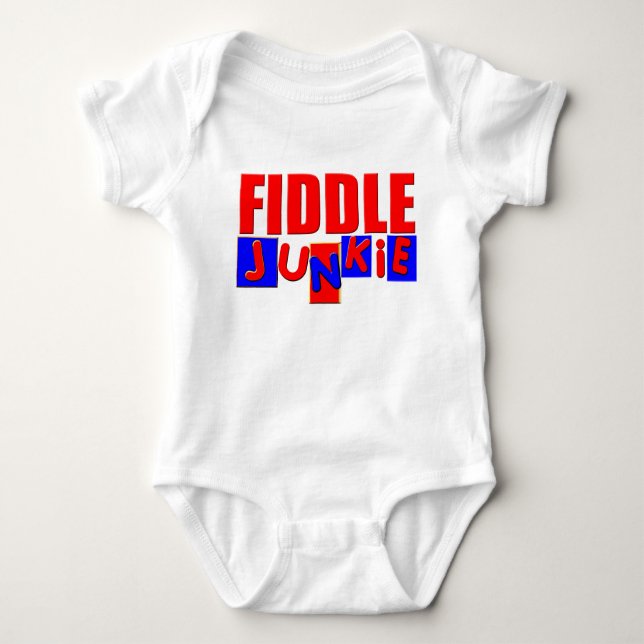 Body Para Bebé Funny Fiddle (Anverso)