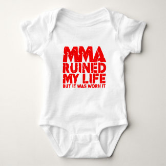 Body Para Bebé Funny MMA Saying