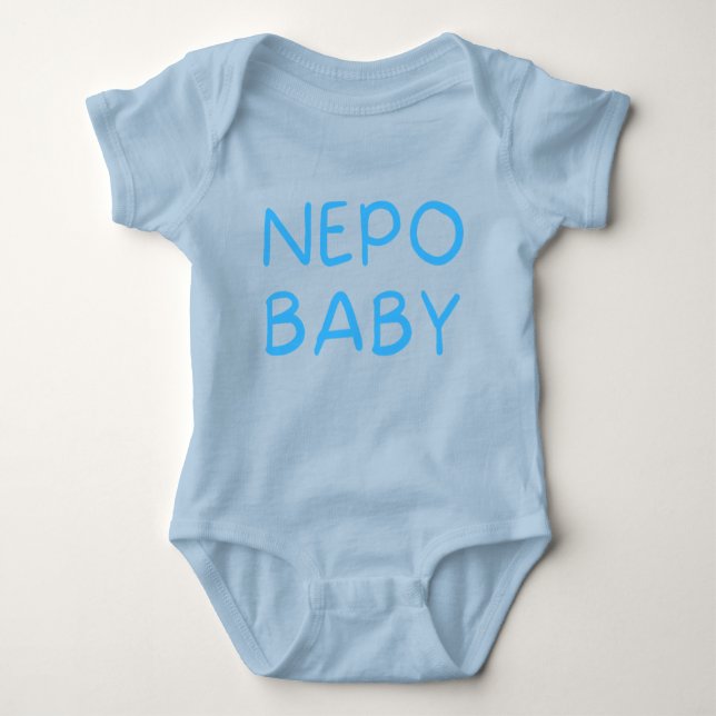 Body Para Bebé Funny Nepo Baby Bodysuit (Anverso)