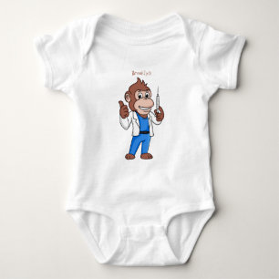 Body Para Bebé Funny orangutan ape personalizado médica