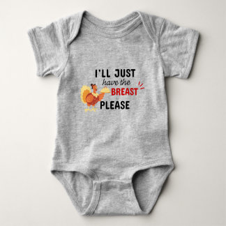 Body Para Bebé Funny Thanksgiving Holiday Baby Bodysuit Humor 