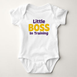 Body Para Bebé Funny Toddler Boss Cute Infant Phrase