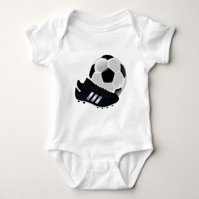 Body Para Bebé Fútbol / Baloncesto de fútbol (Anverso)