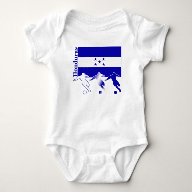 Body Para Bebé Fútbol Honduras (Anverso)
